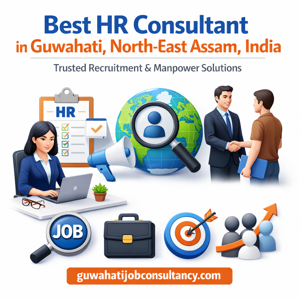 best hr consultant in guwahati, north east assam, india trusted recruitment & manpower solutions guwahatijobconsultancy.com