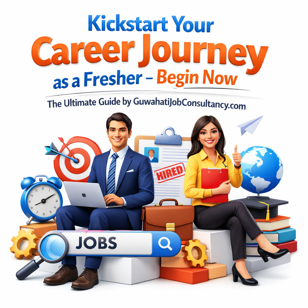 kickstart your career journey as a fresher – begin now the ultimate by guwahatijobconsultancy.com