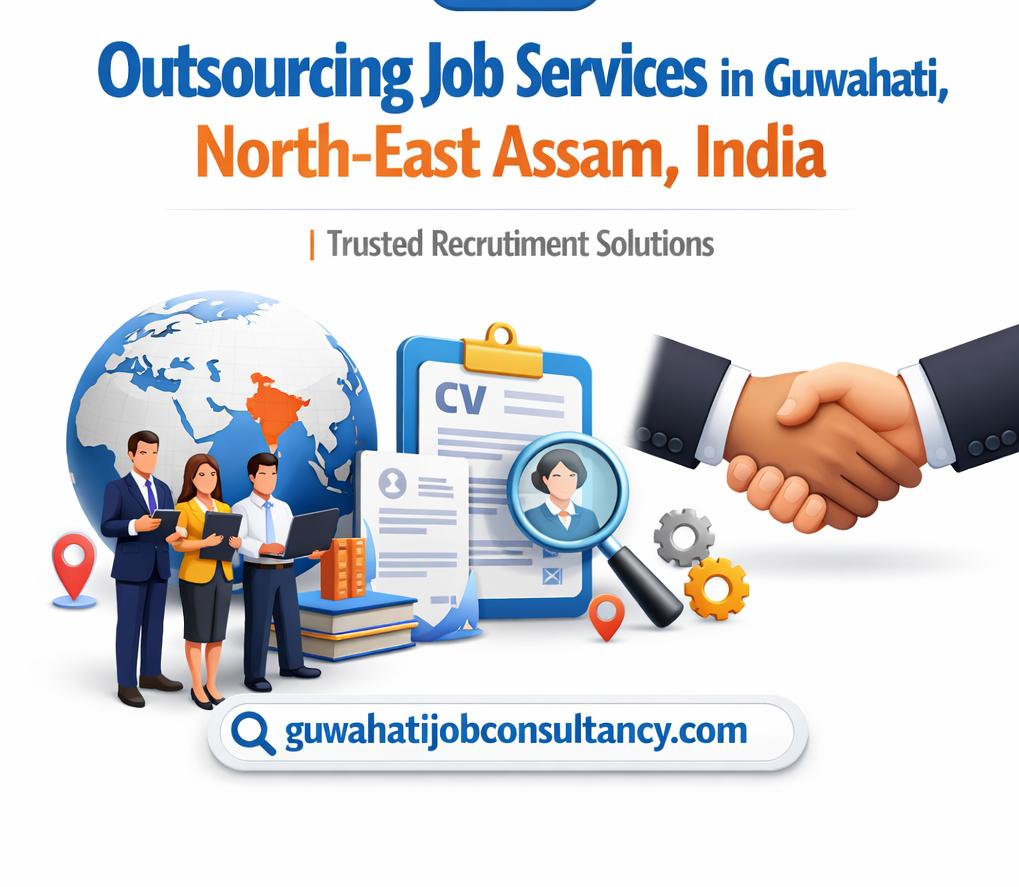 outsourcing job services in guwahati, north east assam, india trusted recruitment solutions guwahatijobconsultancy.com